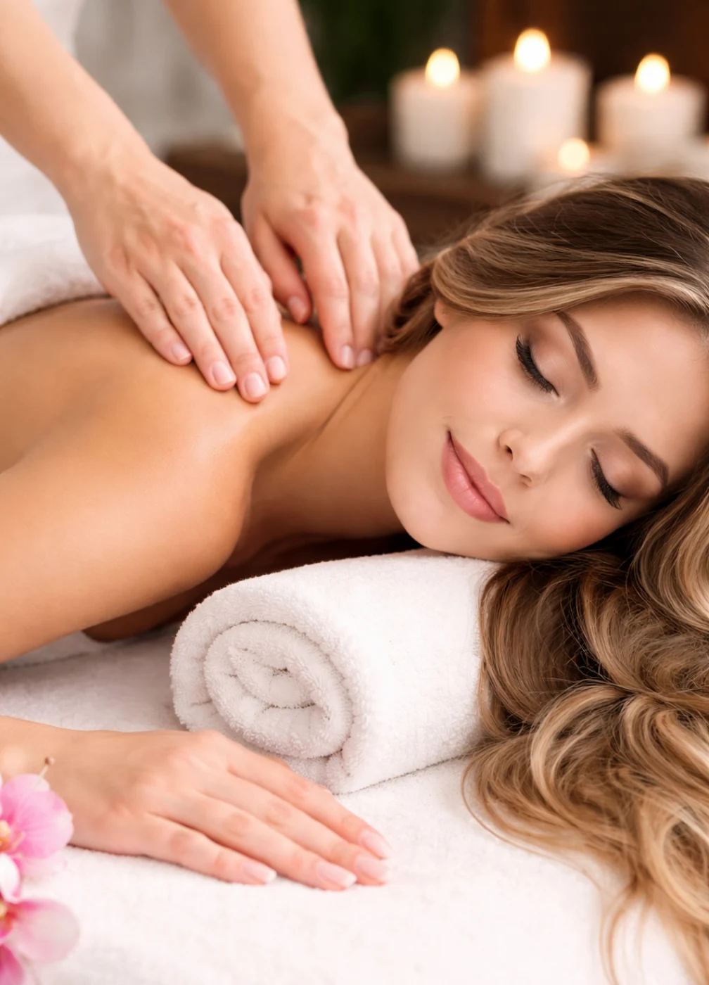 Massage home beauty services